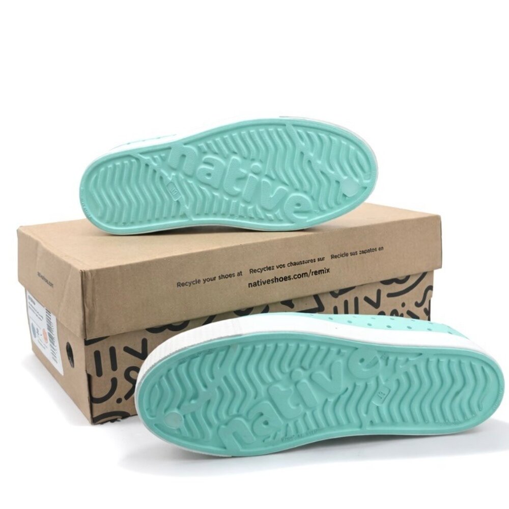 Native Jefferson Kids Slip-On Water Shoes Hydrangea Blue Size J3 Lightweight EVA - Picture 6 of 8